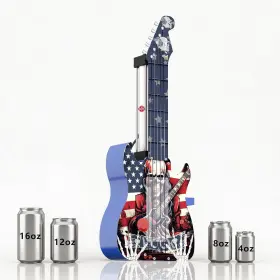 615-U2 MECHINE Guitar Pneumatic Crusher Soda Wall