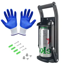 757350554935 MINLIGUY Recycling Crusher Soda Beer