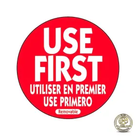 USEFIRST500 NATIONAL CHECKING Check First Labels Round Haccp