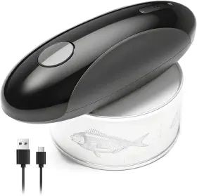 Pizzmestari 445034257205 Rechargeable Electric Can Opener For Seniors With Arthritis Handsfree Automatic