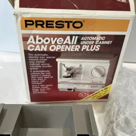05603 PRESTO Bottle Jar Bag Electric Opener Cabinet #2