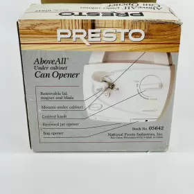 05642 PRESTO Cabinet Electric Opener Space Saver #2