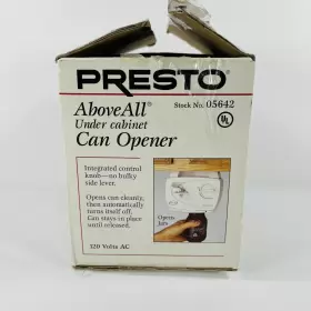 05642 PRESTO Cabinet Electric Opener Space Saver #3