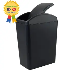 1806B QSBON Qskely Gallon Swing Top Trash Garbage