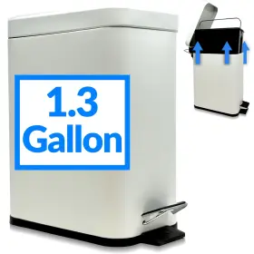Rl-trshcn-w RELI Trash Lid Gallon Steel