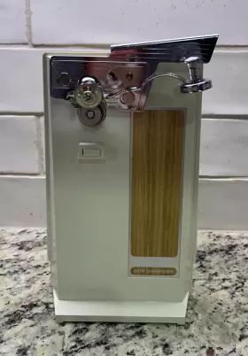 740-3 RIVAL Countertop Opener Sharpener Wood Grain