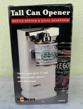 CO3WHT SALTON Tall Opener Knife Sharpener