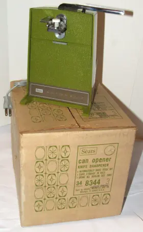 34-83443 SEARS Ftparsley Greenft Electric Opener Knife Box
