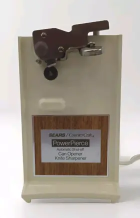 400.686301 SEARS Automatic Opener Knife Sharpener Counter Top