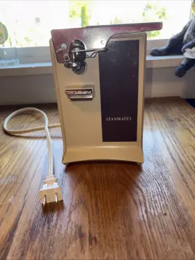 Sears E-228 Vintage Stanmates Electric Can Opener Knife Sharpener Bottle Opener. Tested
