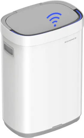 ULTB660W01 SONGMICS Kitchen Trash Motion Cloud