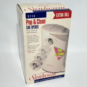 027045025843 SUNBEAM Pop Clean Electric Opener Tall