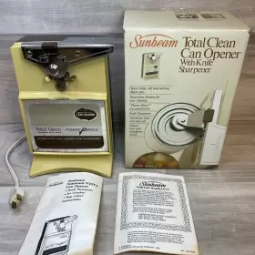 05096 SUNBEAM Total Clean Power Pierce Opener Knife Sharpener #2