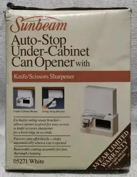 05271 SUNBEAM Auto Cabinet Opener Knife Sharpener #2
