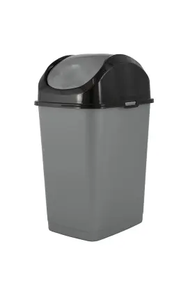 810541004456 SUPERIO Mini Trash Swing Top Lid Gallon