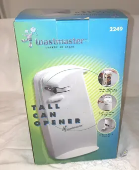2249 TOASTMASTER Tall Opener Knife Sharpener Cookinft