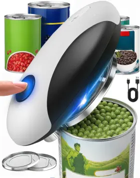 Torlaist 705353314995 Electric Can Opener One Touch Safety Automatic - Easy Smooth Edge Ha