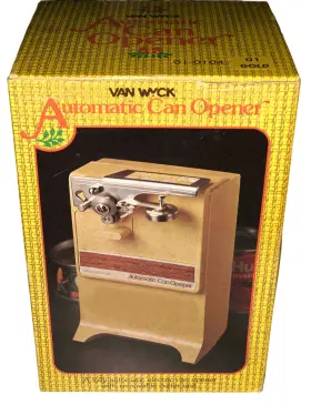 01-0104-01 VAN WYCK Automatic Opener Great Box Age