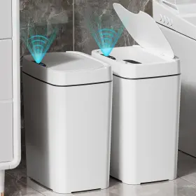 TB01 VANPOPUBS Pack Bathroom Trash Lid Automatic