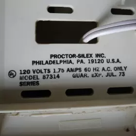87314 PROCTOR Silex Electric Opener Knife Sharpener #2