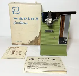 13-334 WARING Clean Opener Electric Avocado