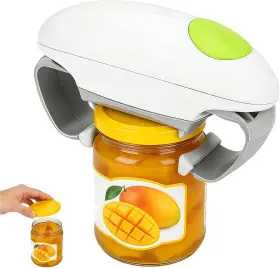 Xomiuhl 445045139149 Electric Jar Opener Higher Torque Automatic Openers With One-touch Easy Op Xomiuhl 445045139149 Electric Jar Opener Higher Torque Automatic Openers With One-touch Easy Op