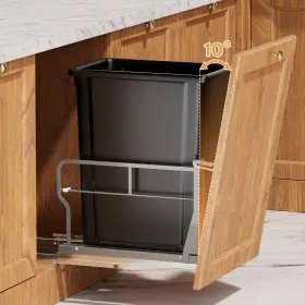 ZH4666 YJHOME Tiltable Trash Cabinet Single