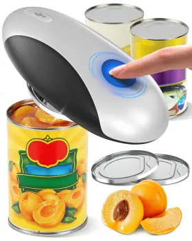 Zoomsnail 739474963039 Electric Can Opener Automatic Rechargeable Openers With One-touch Smooth