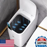 Mopup Bathroom Trash Can, Automatic Bagging Garbage 3.5 Gallon Slim Smart S. Fixed Price $48.72.