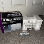 Black & Decker Spacemaker Optima Under-cabinet Hideaway Can Opener Ec600 *read*. Fixed Price $79.99.