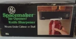 Vtg Ge Spacemaker Jk1 Under Cabinet Jar Opener/knife Sharpener-brown-open Box. Fixed Price $16.99.
