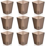 9 Pieces Garbage Can 2 Gallon Small Trash Cans Bulk Bathroom Bin Plasti.... Fixed Price $47.83.