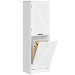 Yitahome 53" Tall Bathroom Storage Cabinet Tilt-out Laundry Hamper. Fixed Price $161.19.