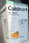 Cuisinart Brushed Chrome Series Electric Can Opener 60w 120v Stainless Silver. Fixed Price $29.38.
