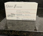 Oster Can Opener 563-18 Under The Cabinet Counter New In Box. Fixed Price $29.95.