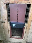 Automatic Chicken Coop Door Opener Light Sensor, Battery Powered, Waterproof. Fixed Price $34.95.