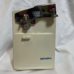 Vintage Rival Electric Can Opener With Sharpener Cn782 Almond Tested & Works. Fixed Price $27.99.