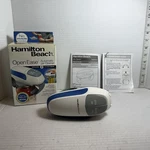 Hamilton Beach Open Ease Automatic Jar Opener 76801 Box Instructions Tested 2012. Fixed Price $28.00.