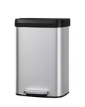 Garvee 13 Gal / 50 L Stainless Steel Trash Can With Lid, Large Garbage Fo.... Fixed Price $94.47.