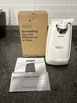 Bella Automatic Electric Can Opener With One Touch Operation And Easy Cleanup. Fixed Price $12.99.
