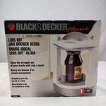 Black & Decker Home Jw260 Lids Off Electric Jar Opener Ultra White Silver. Fixed Price $75.00.