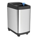 Ello&allo 13 Gallon Touchless Kitchen Trash Can - Stainless Steel. Fixed Price $61.03.