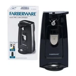 Farberware One-touch Electric Can Opener W/knife Sharpener & Cord Storage Black. Fixed Price $24.95.