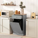 Kitchen Tilt Out Trash Bin Cabinet, Free Standing Recycling Cabinet. Fixed Price $130.99.