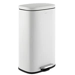 Happimess Hpm1011c Curtis 8-gallon Step-open Trash Can 7.93 Gallons, White. Fixed Price $119.99.