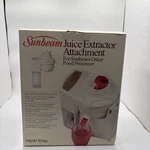 Vintage Sunbeam Juice Extractor Attachment. Fixed Price $29.99.
