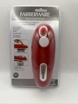 Farberware Professional Hands-free Red Plastic Battery Operated Can Opener. Fixed Price $19.95.