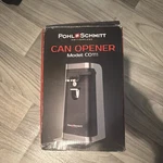Pohl Schmitt Co111 Electric Can Opener Black Silver Plastic Metal Less Than 300w. Fixed Price $18.00.