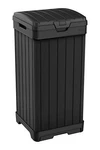 Keter Baltimore 38 Gallon Trash Can With Lid And Drip Tray For Easy Cleaning. Fixed Price $99.95.