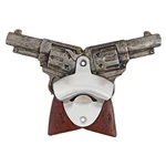 Double Pistol 6 Shooter Beer Soda Bottle Opener Wall Mounted Wild West Bar Decor. Fixed Price $17.95.